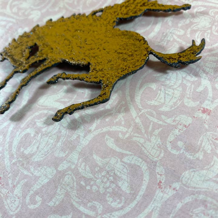 Whimsies - Wholesale Magnet - Wyoming bronc magnet bronc rider rodeo horse Yellowstone3