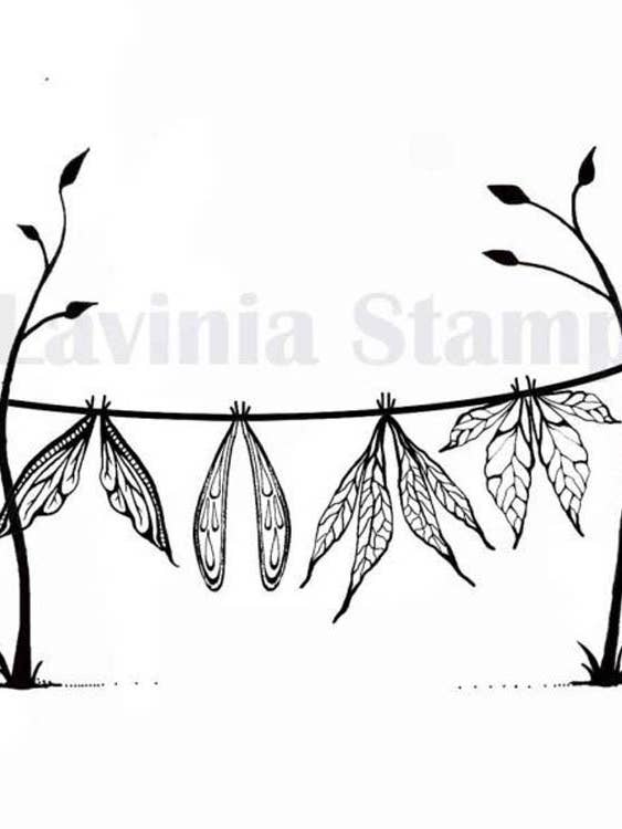 Lavinia Stamp -Wet Wings for wholesale by Ecstasy Crafts Distributing
