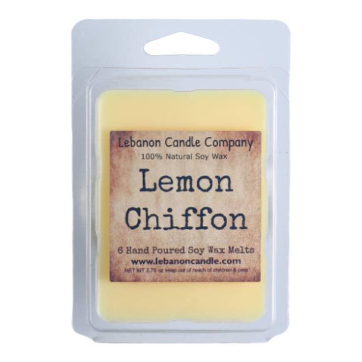 Lemon Chiffon Wax Melt for wholesale by Lebanon Candle Company