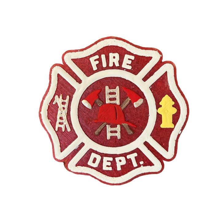Fire Department Freshie for wholesale by Redscandleco LLC