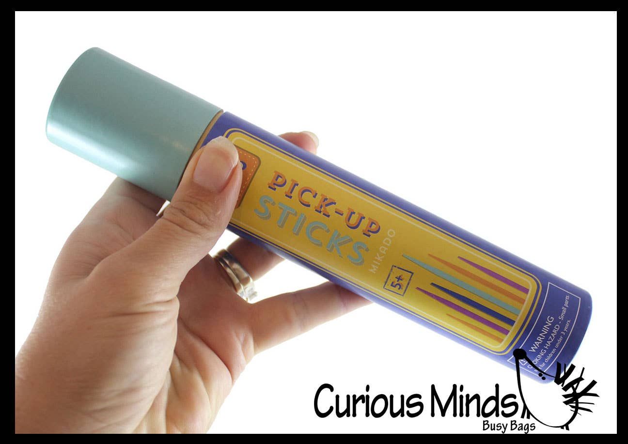 Curious Minds Toys - Wholesale Board Game - Pick Up Sticks Game - Wooden Classic Retro Game - Board Game4