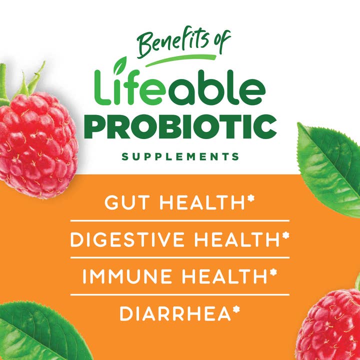 Lifeable – wholesale Oral supplement/vitamin – Lifeable Probiotics for Kids 2 Billion CFU Gummies