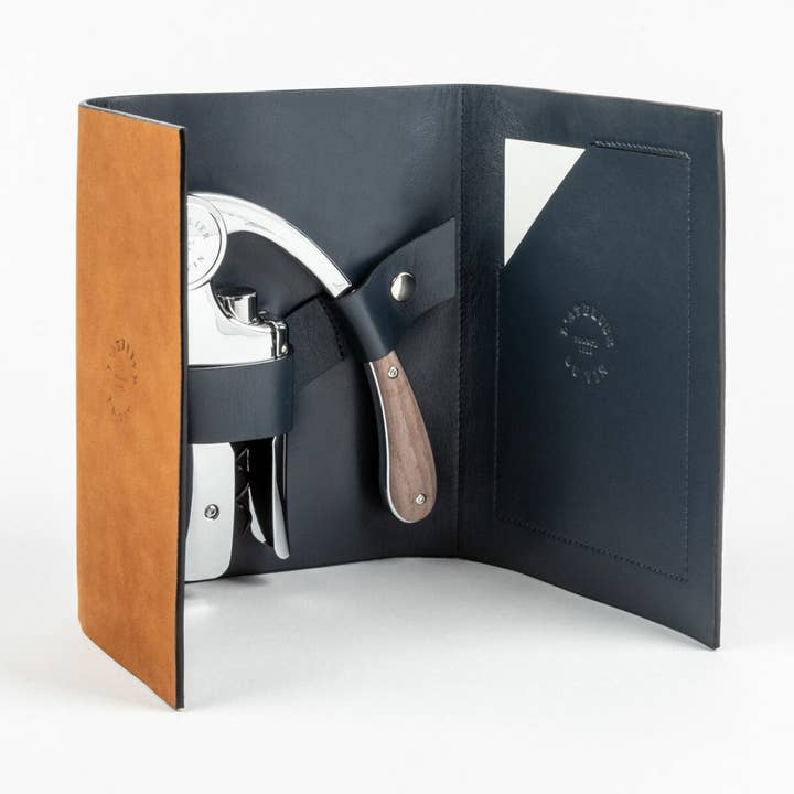 L'Atelier du Vin - USA - Wholesale Wine Tool Set - Leather Case Wine Opener - OENO MOTION NOMAD0