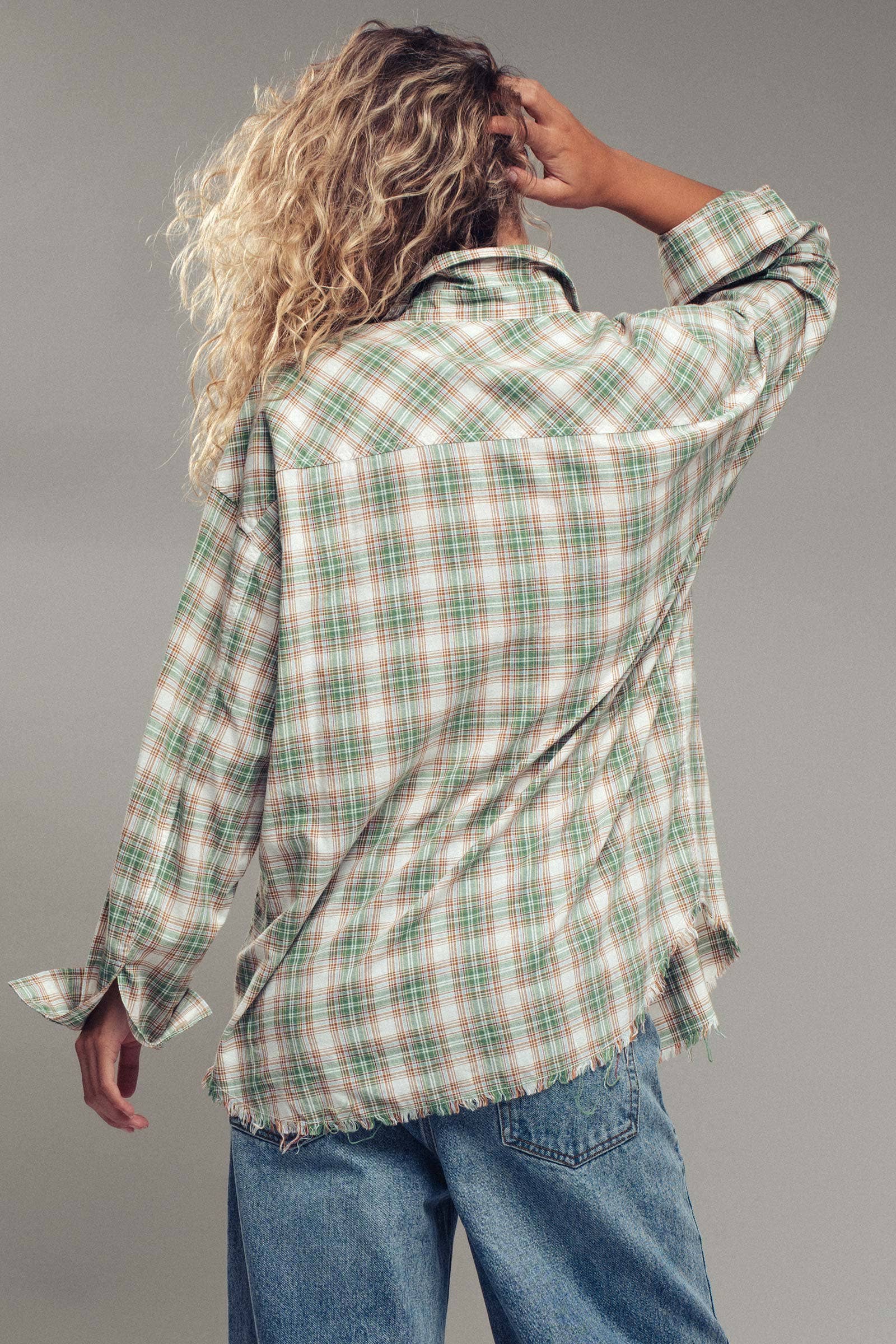 Urban Daizy - Wholesale Button Down Shirt - Women's - "TO DO LOOK AT ART" Embroidered Boho Top11