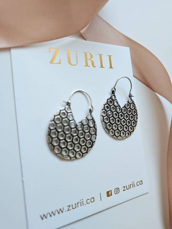 Zen Øreringe Sølv for engroshandel hos Zurii.ca