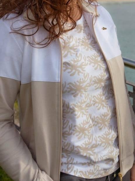 Corales T-shirt with Plain Back for wholesale by SPORT LUXURY