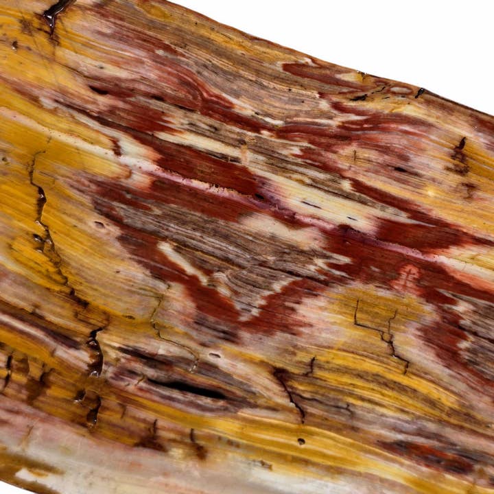 Caldera Freedom Jasper Rot Gary Grün Larsonit-Jaspisplatte Lapidarstein Scheibe Geschnittenes Gestein für den Großhandel von Lapidary Central