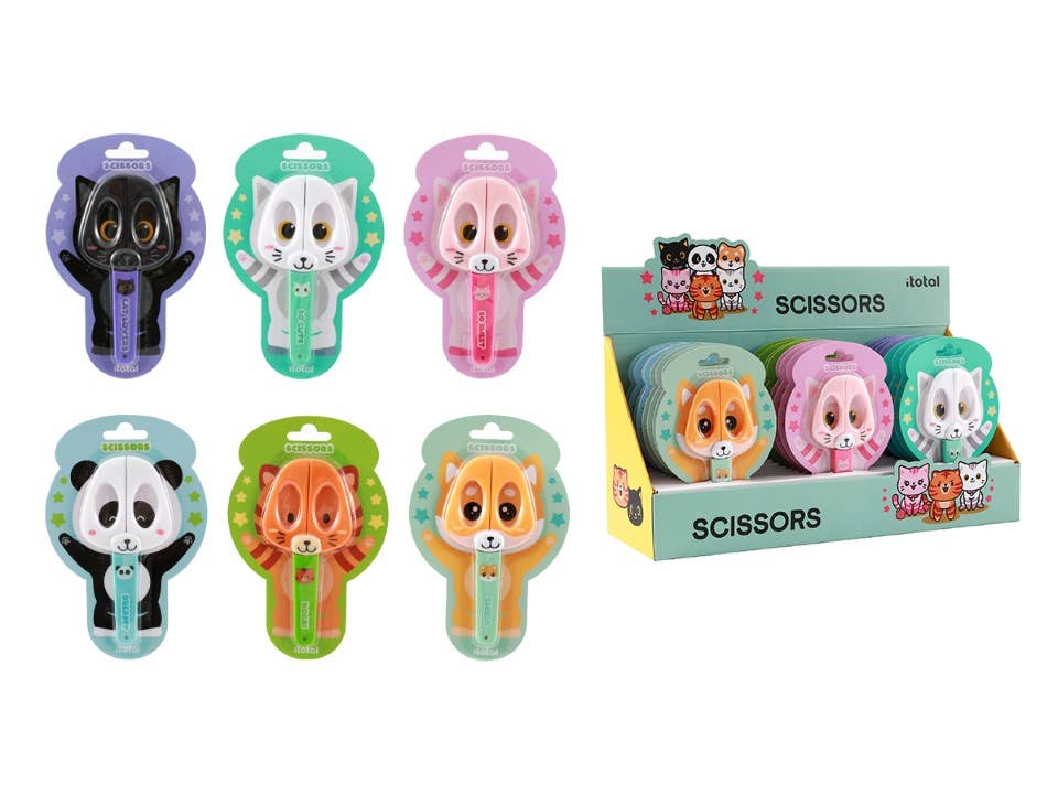 I-Total, I-Drink - Wholesale Scissors - Assorted Scissors  Display 24 Pcs0