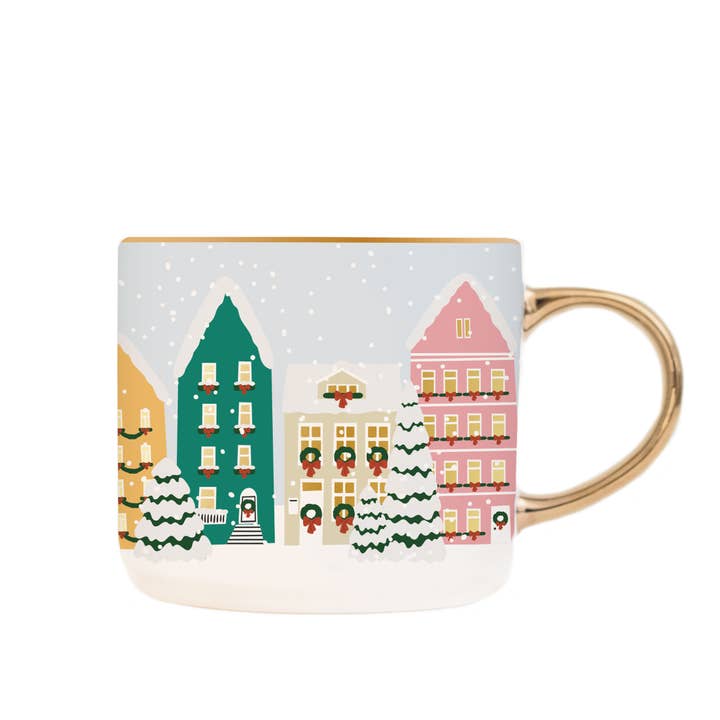 Sweet Water Decor - Wholesale Coffee Mug - Christmas Village Coffee Mug - Christmas Decor & Gifts