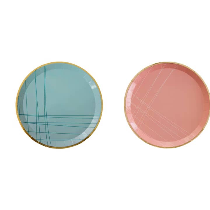 Feliz Cumpleaño Speiseteller, 8 Stück, 2 Farboptionen für den Großhandel von Jollity & Co. + Daydream Society