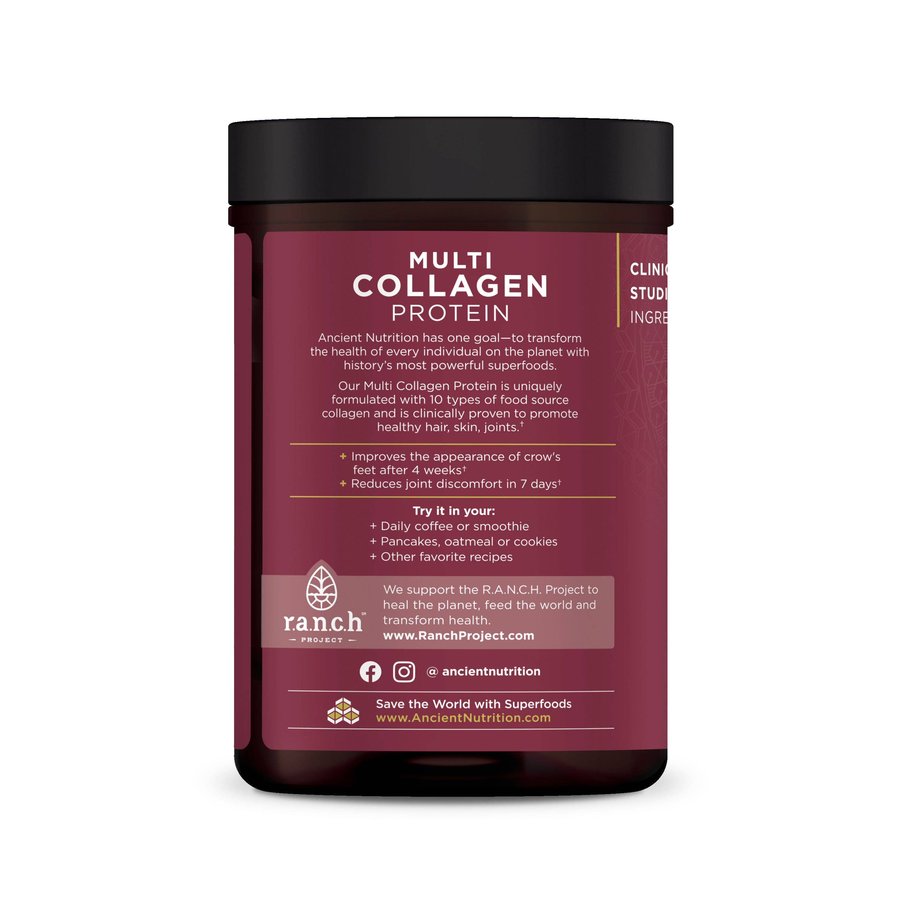 Black Multi Collagen Protein | Powder Chocolate (40 Servings) for wholesale on Faire8