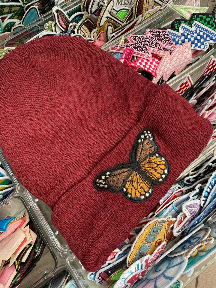 Butterfly Beanie for wholesale by Blush & Brim Co