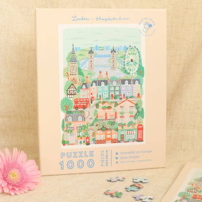 La Petite Épicerie – Puzzle - Adulto por atacado – Quebra-cabeça de Londres Hoglet&Co - 1000 peças3