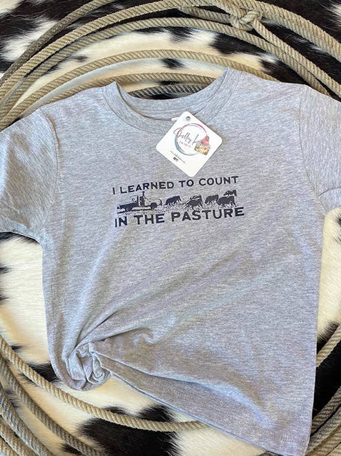 Ho imparato a contare maglietta per bambini per la vendita all'ingrosso da parte di Shelley Kudera Design