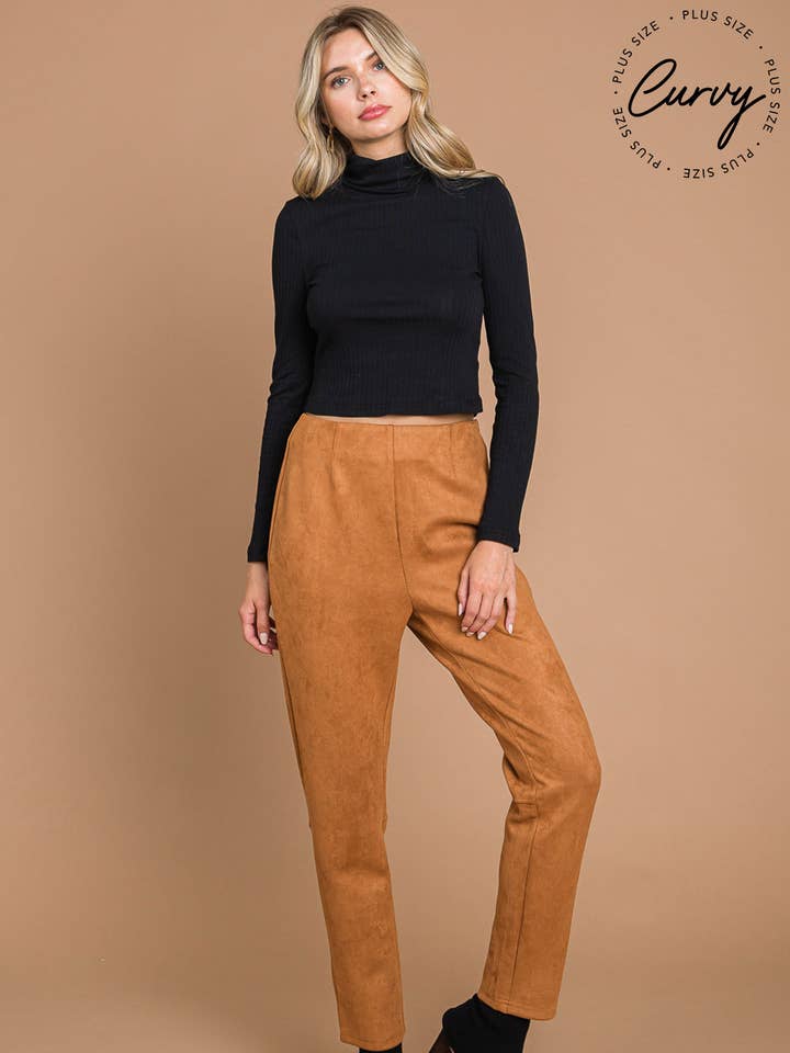 81162W_CURVY - Chic Contemporary Women's Pants for wholesale by Cotton Bleu