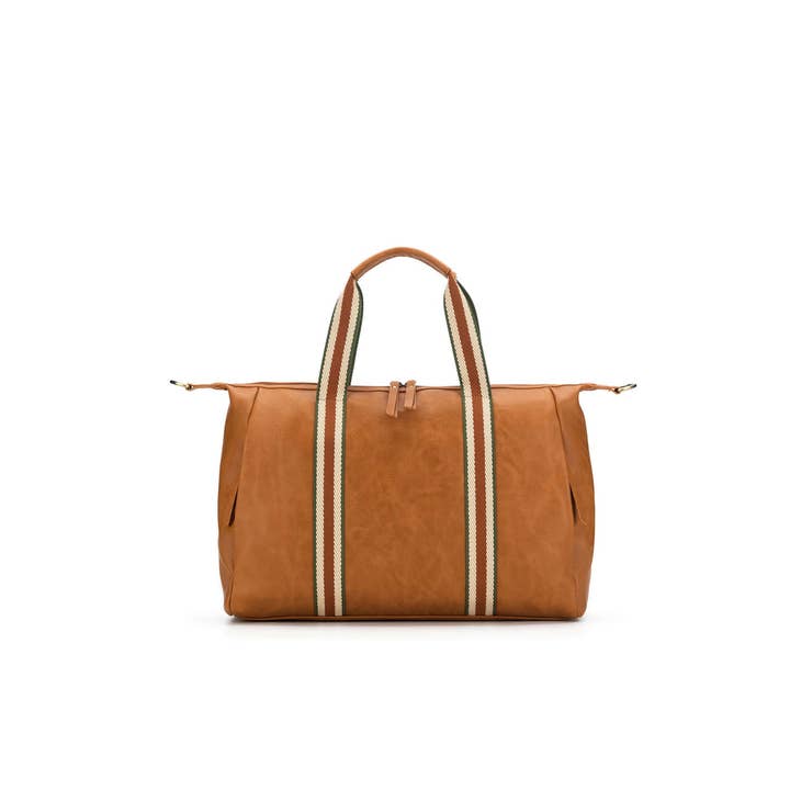 BLACK CAVIAR DESIGNS - Wholesale Weekender Bag - Women's - Tuscany Tan Travel / Work Bag
