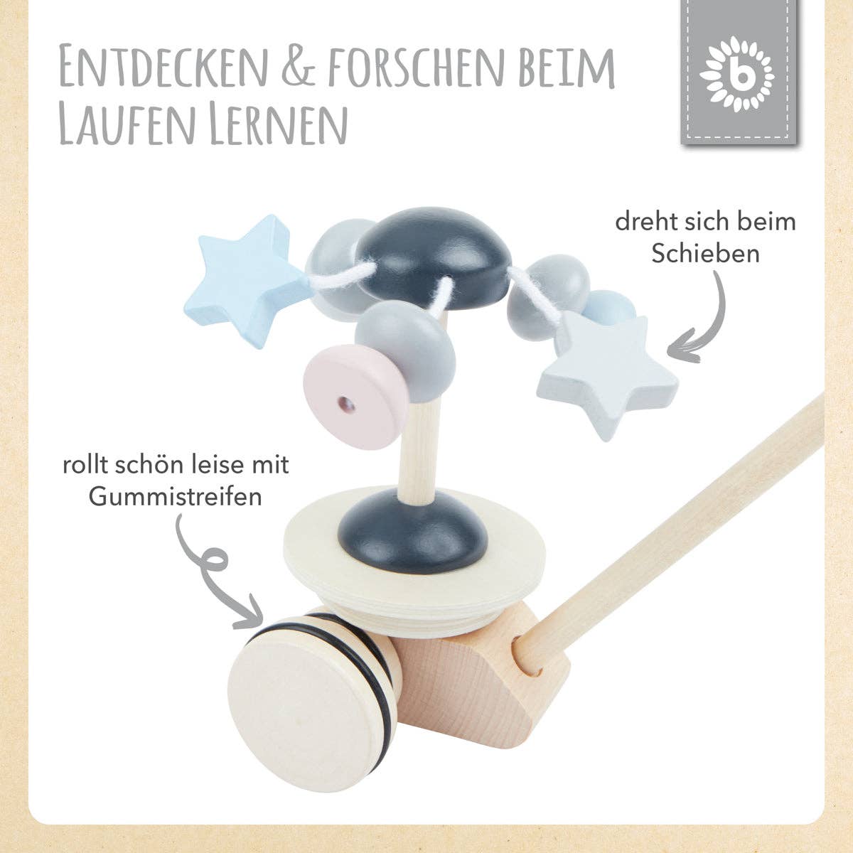 Bieco Spielwaren - Wholesale Wood Toy - Kids - Roller bar carousel5