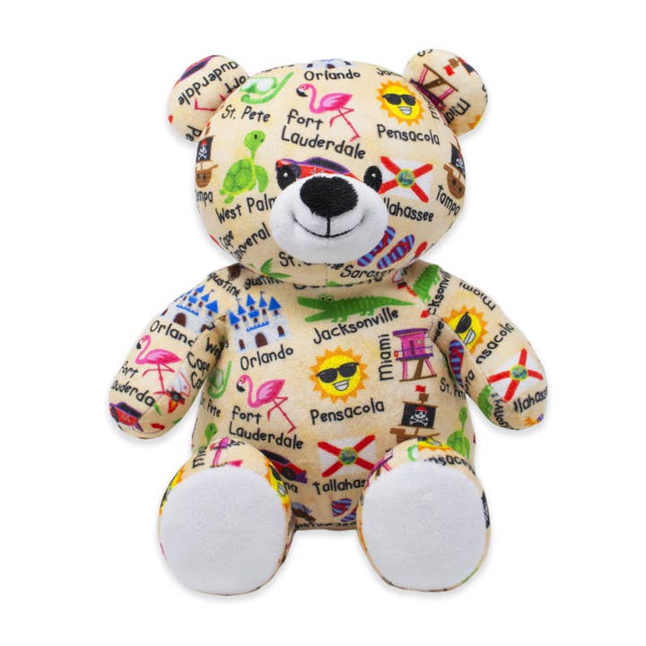 9" Florida Totally United™ Teddy Bear for wholesale by The RGU Group