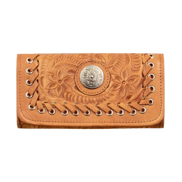 Harvest Moon Tri-Fold Wallet for wholesale by American West