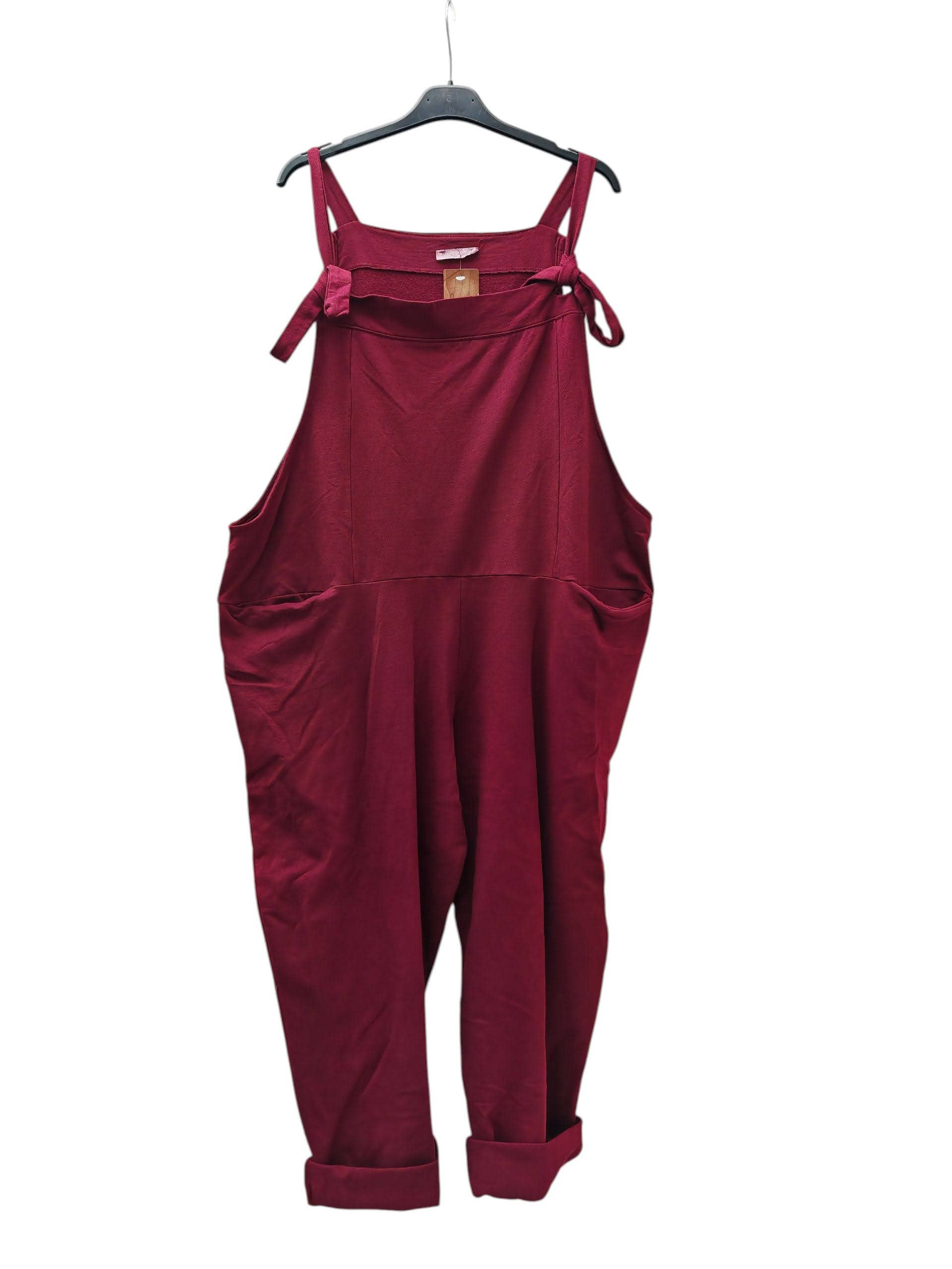 Superbia - Vente Salopette – femme - Salopette en jersey doux italien en coton uni taille unique9