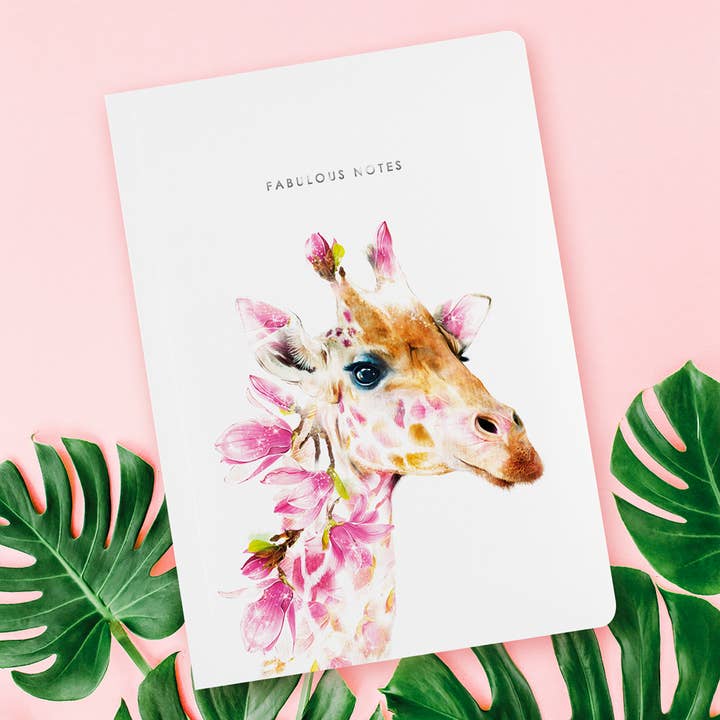 Lola Design Ltd - Wholesale Notebook - Luxury Giraffe Notebook