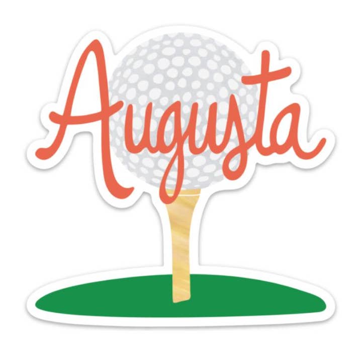 Augusta Golf Vinyl Magnet for wholesale by Sunny Day Designs