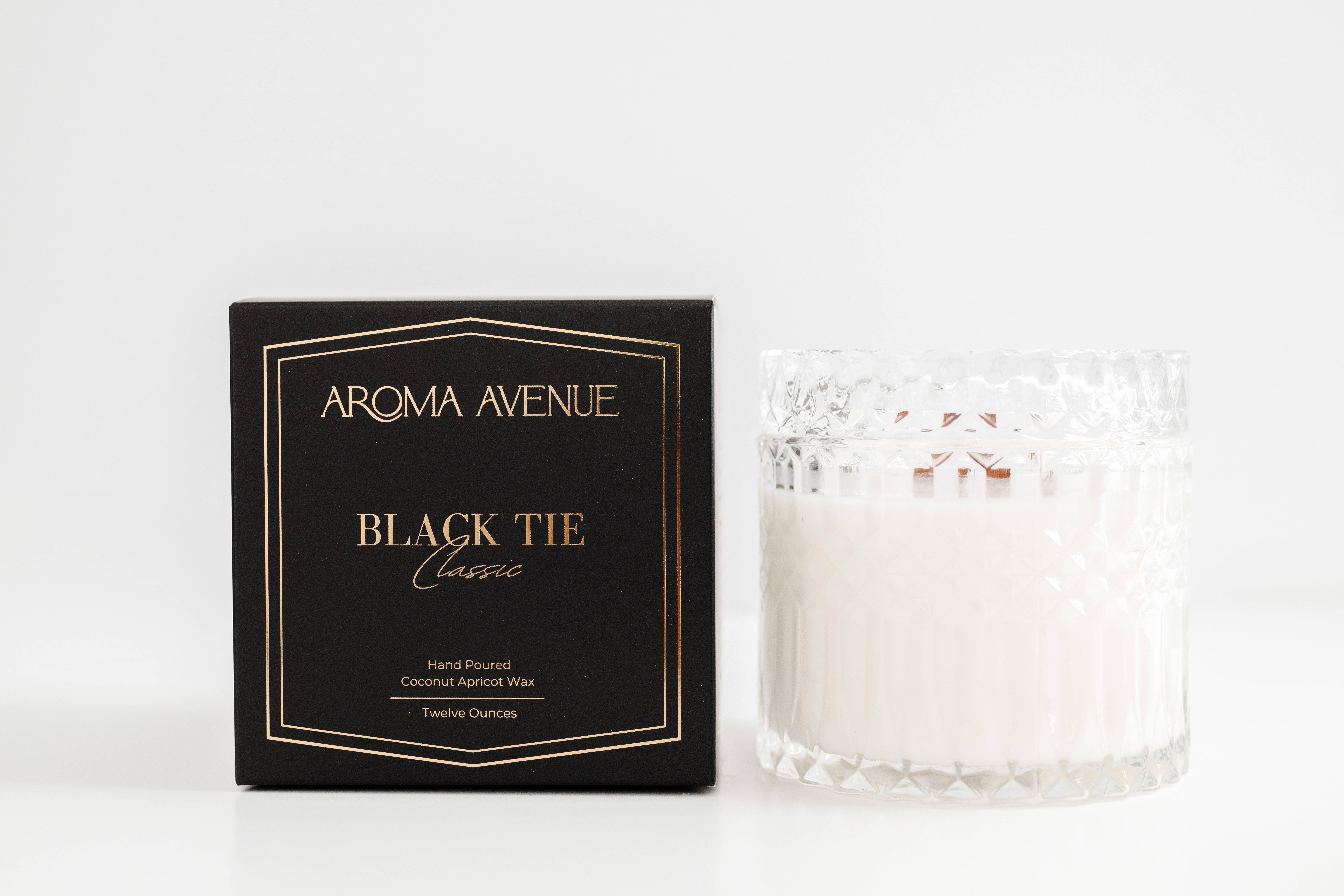 Aroma Avenue - Wholesale Jar/Filled Candle - Black Tie Candle3
