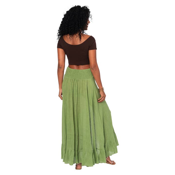 La Mano Boho – wholesale Kjol - Dam – LÅNG SOMMAR KJOL MBJU3000E