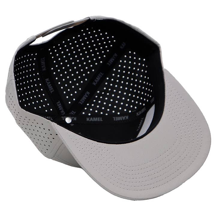 Cap Zone – wholesale Keps med platt skärm – Unisex – Perforerad snapback med 7 skärmar med platt näbb