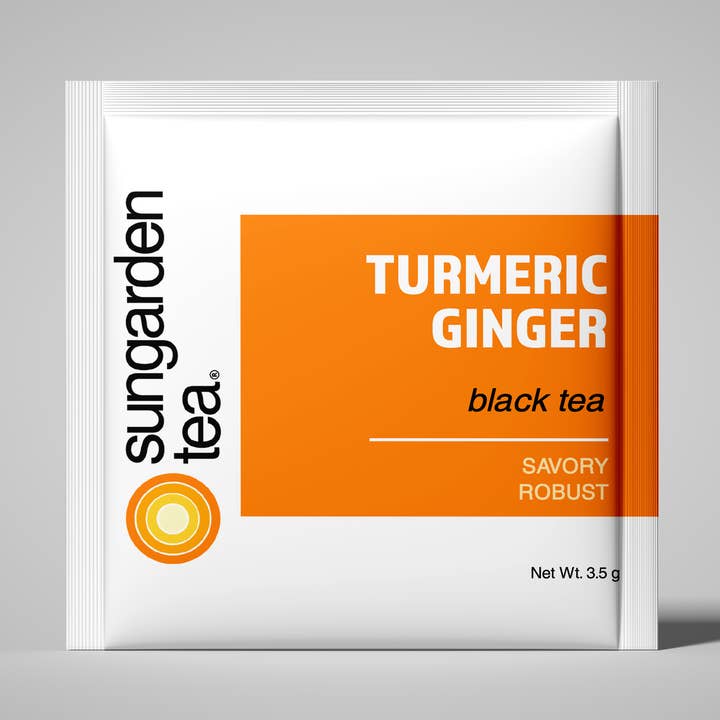 Curcuma Gingembre (sachets) pour la vente par Sungarden Tea