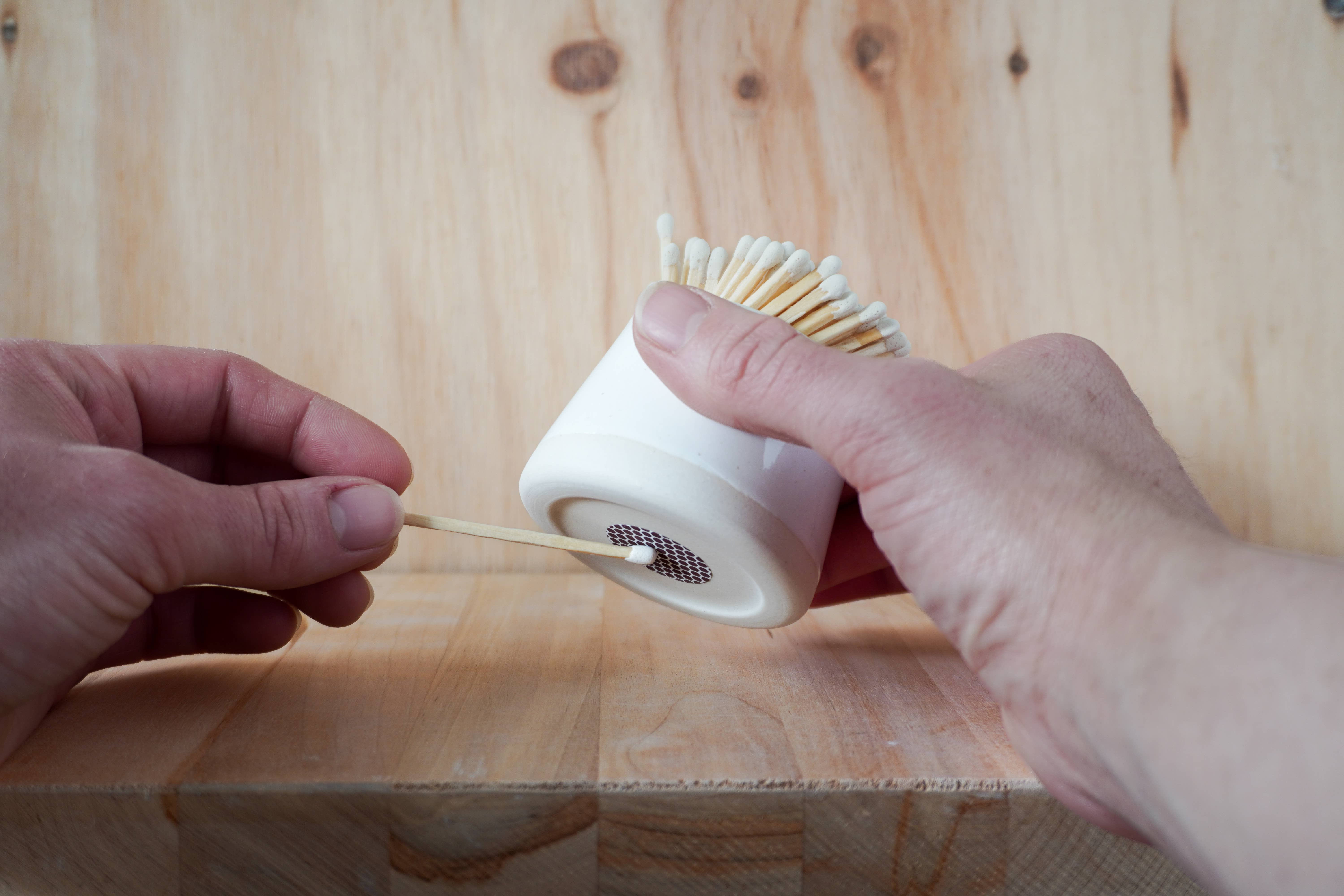 Shelby Page Ceramics - Wholesale Match Holder - Match Striker - Core Glazes3