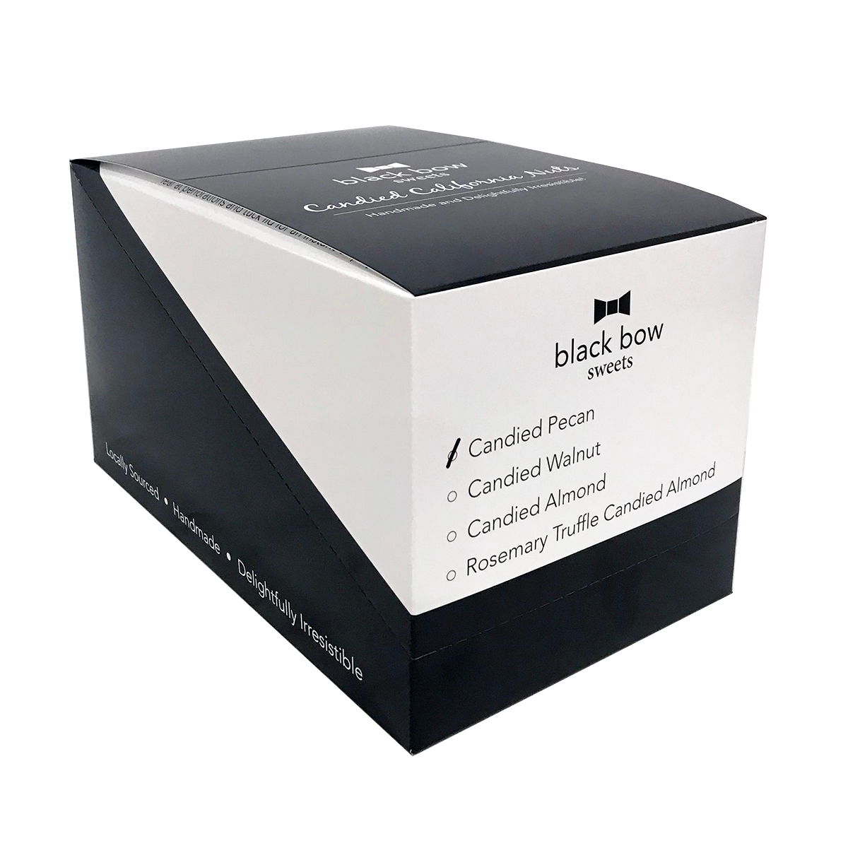 Black Bow Sweets - Wholesale Nuts - Candied California Pecan Gourmet Box | Cinnamon Sugar4