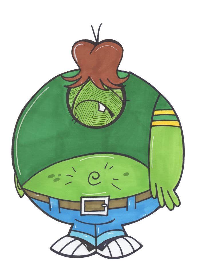 Gangreen Gang Big Billy Art Print for wholesale by Harth Creations