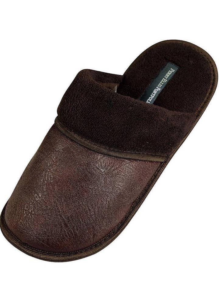 Eastern Off Price - Wholesale Slippers - Men's - Perry Ellis Portfolio - Mens Scuff Slipper