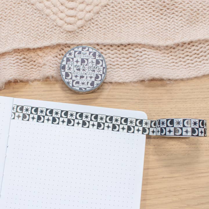 Luna e Stelle - Nastro Washi per la vendita all'ingrosso da parte di Little Inklings LTD