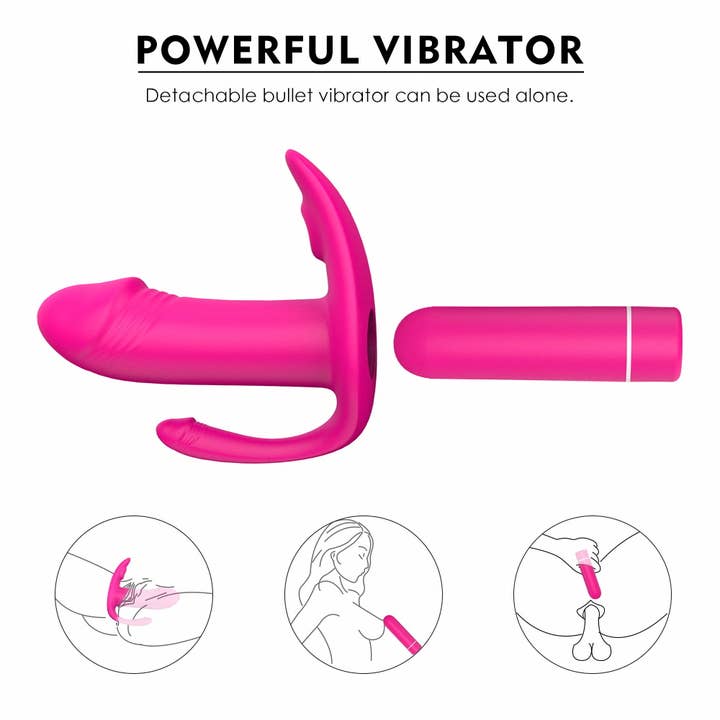 Seductive Boudoir - Wholesale Sex Toy - DIDI Wearable Panty Textile Remote Control Vibrator Sex Toys