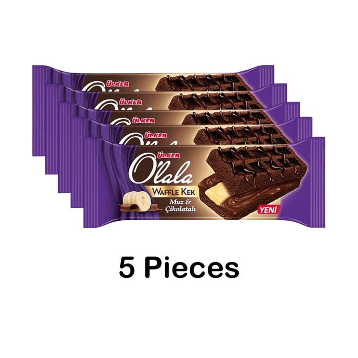 Aladdin - Wholesale Chocolate bar - Ulker | O'lala Waffle Cake with Chocolate and Banana Cream1