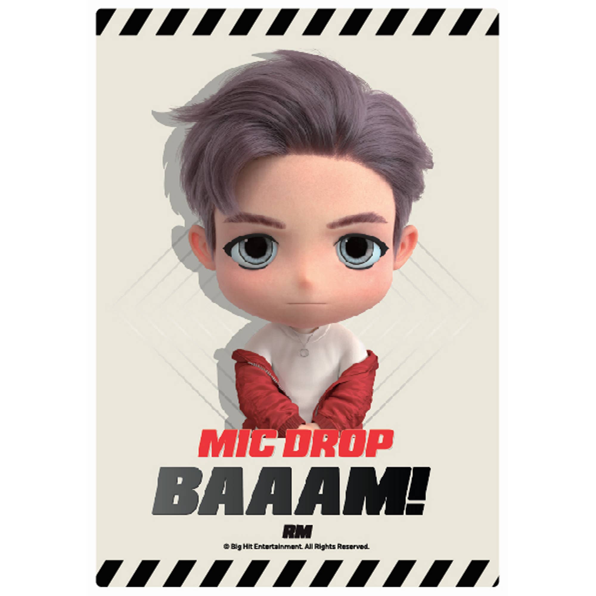 DYNAMART - Venta al por mayor Pósteres - BTS TinyTan Mic-Drop - Póster de pared para purificación de aire0