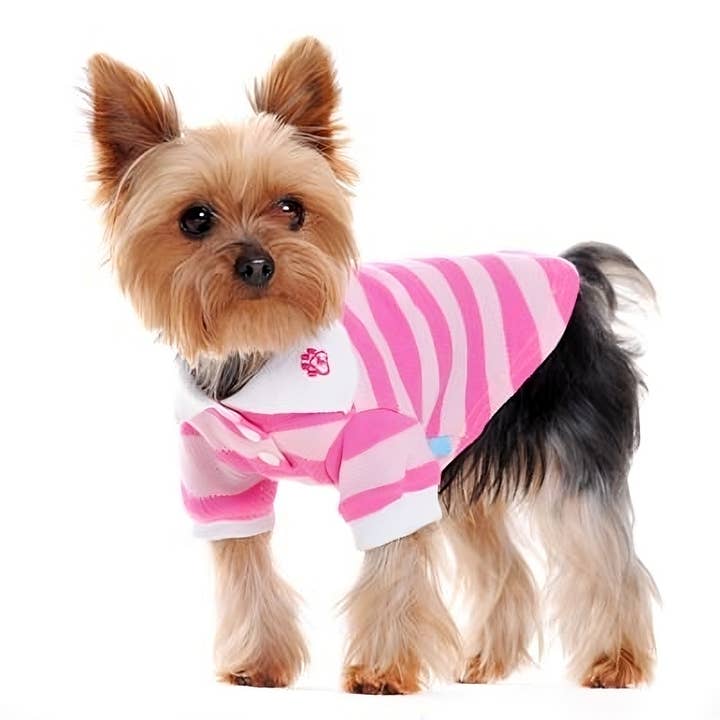 Dogo Pet - Wholesale Pet Shirt - Dog - PP Stripe Polo Shirt5