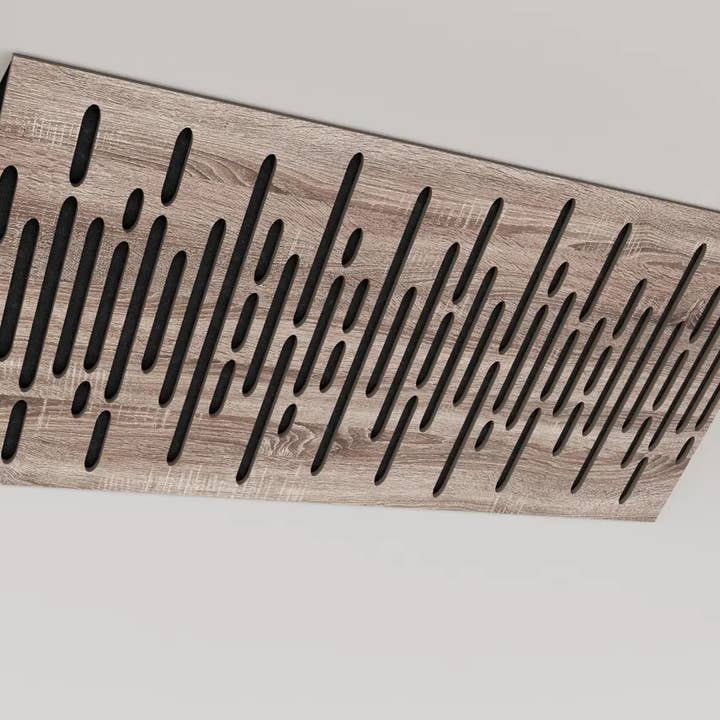 ATB-Sound sp. z o. o. - Vendita all'ingrosso Decorazione da parete 3D - Piccola trappola per bassi "WAVE-Horizont" 23x50cm per angolo del soffitto