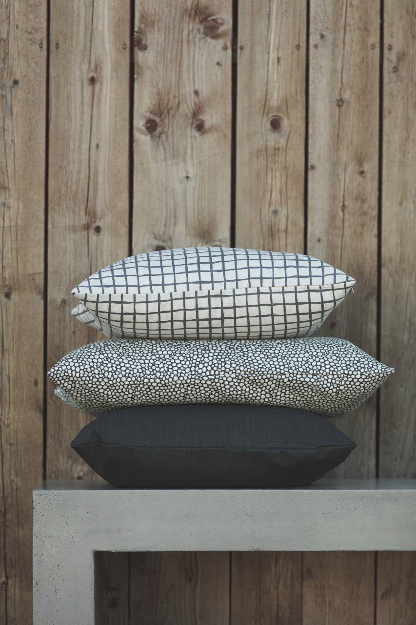 Spira of Sweden – Engroshandel Gobelin/tekstil – DOTTE Stof 150 cm - Asfalt2