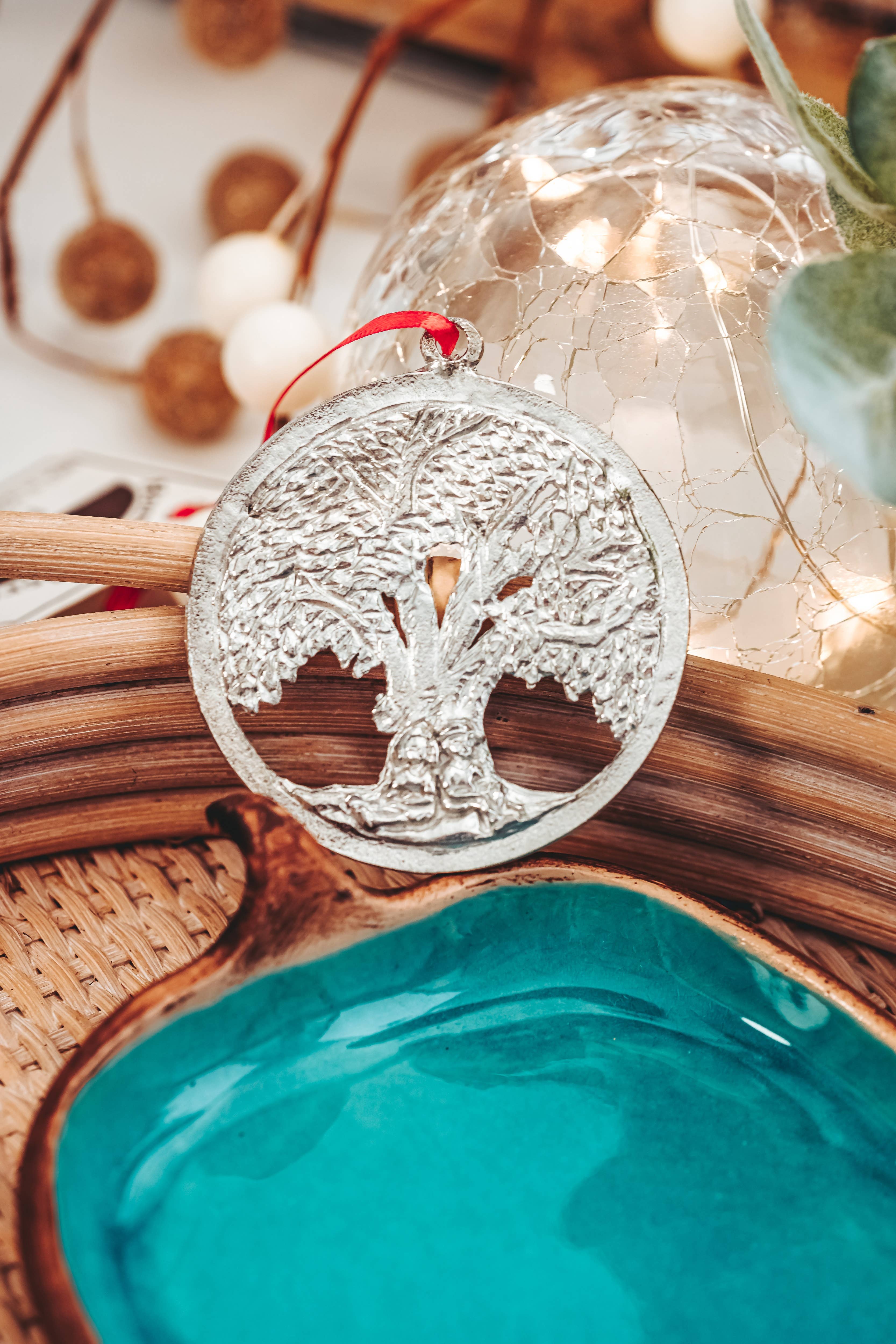 House of Morgan Pewter - Wholesale Ornament Set - Tree of Life Christmas Ornament - Gift Set of Individual3