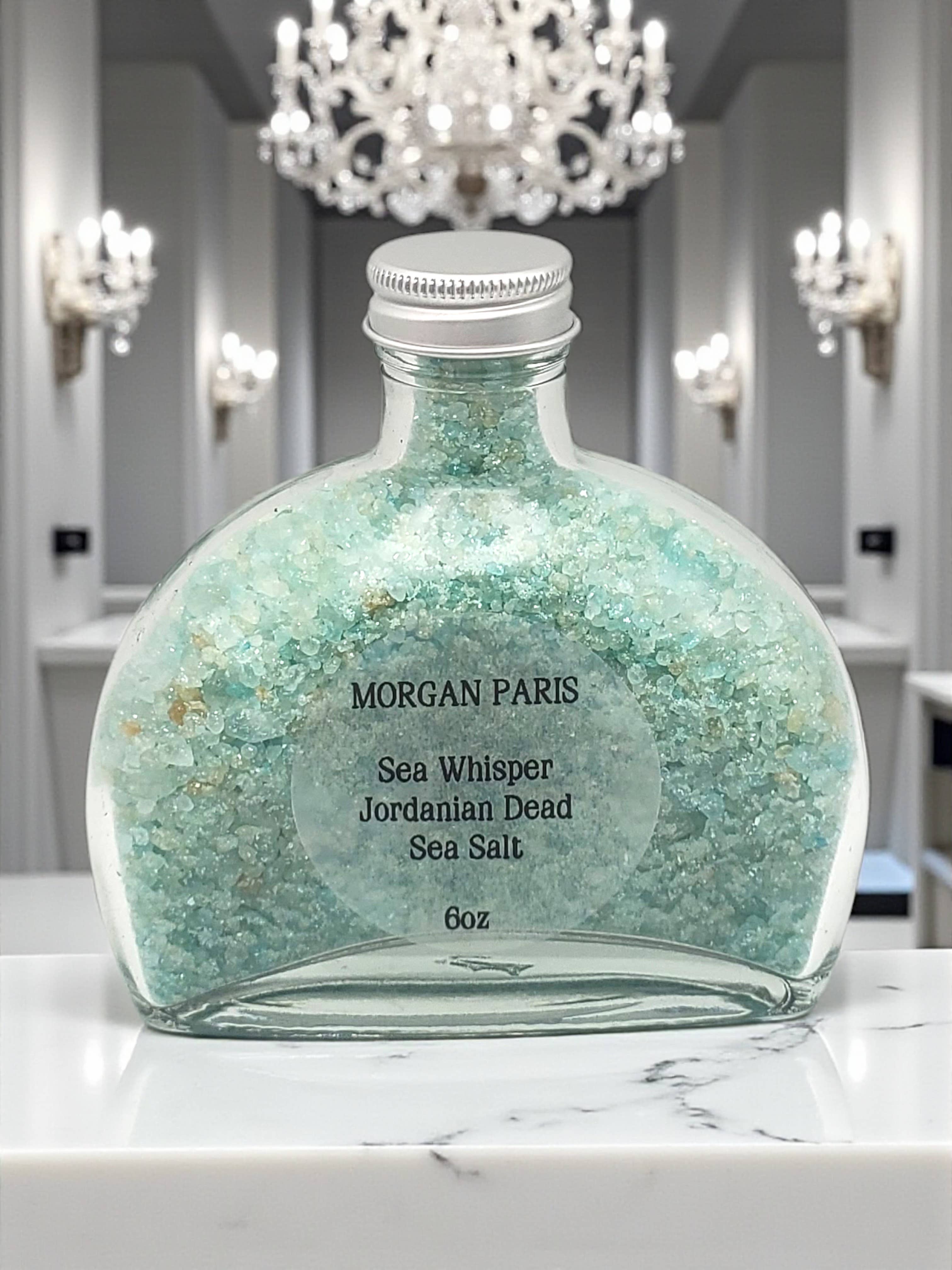 Morgan Paris Skin Boutique - Wholesale Bath Salts - Sea Whisper Jordanian Dead Sea Salt 6oz4