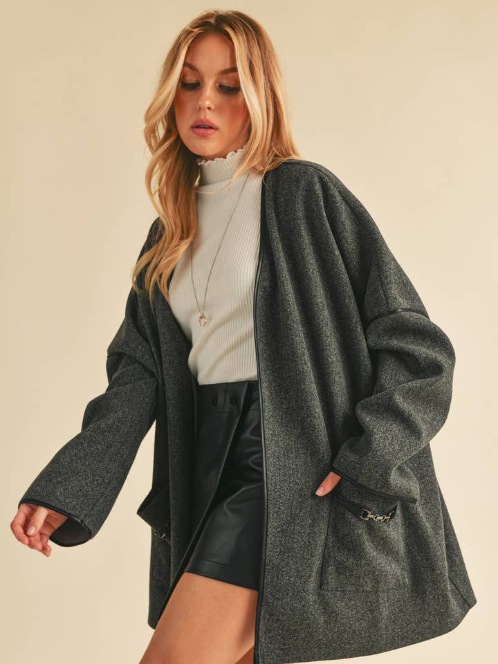 566BK Esme Kimono Jacket 2 for wholesale by AEMI + CO