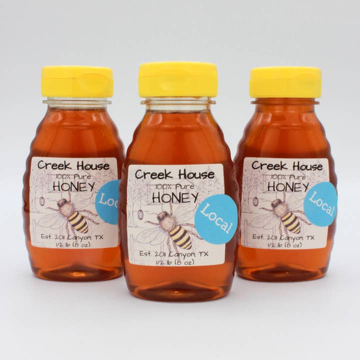 Creek House Honey Farm - Wholesale Honey - Honey-Raw-Plastic Jar