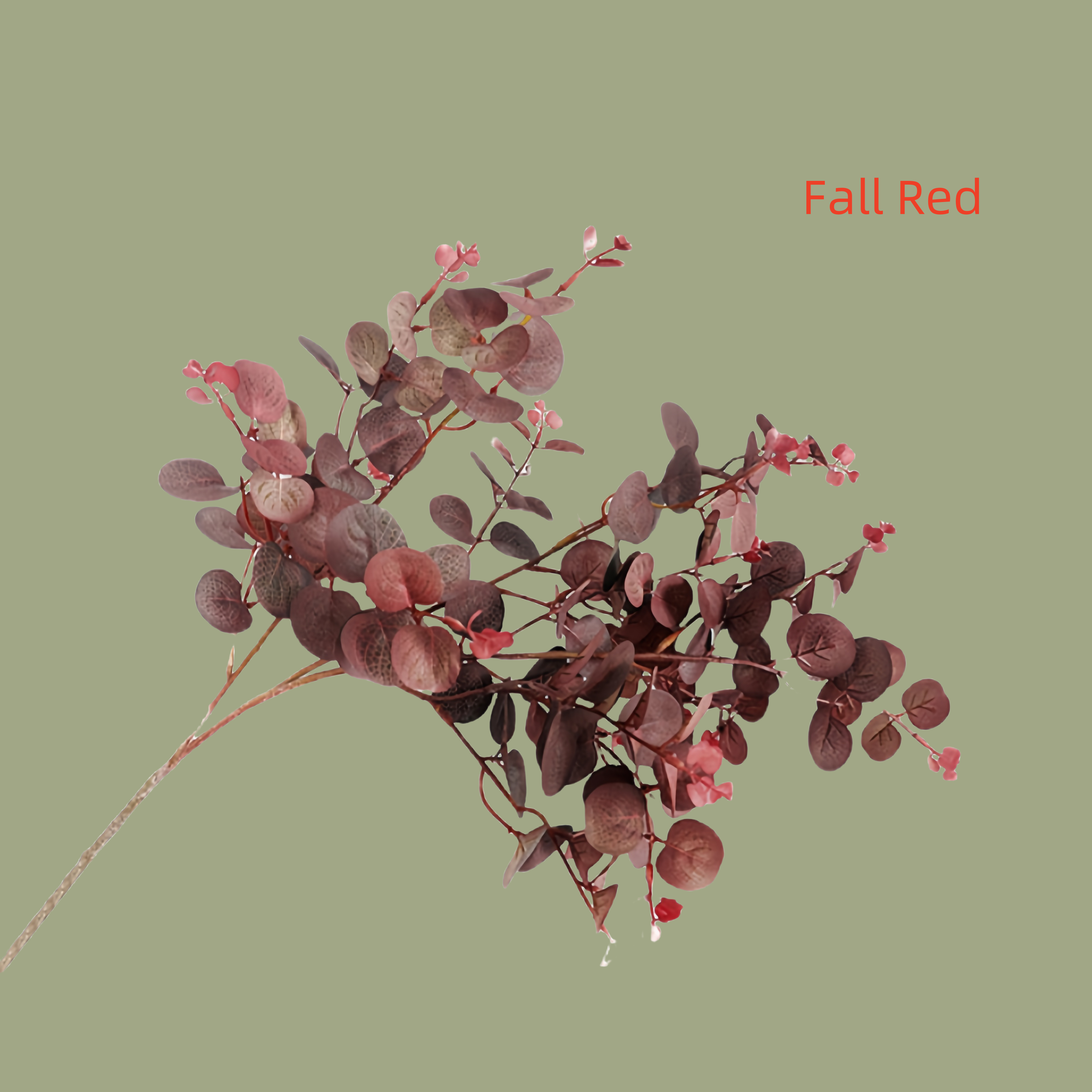 ACNITE(We cover U.S. import duties) - Wholesale Artificial Flowers - Artificial eucalyptus branch flower decor leaves stem1