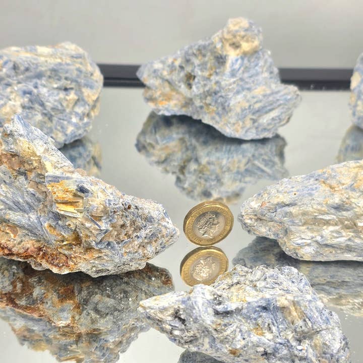Grande Cristallo Grezzo di Cianite Blu per la vendita all'ingrosso da parte di Distinction Crystals
