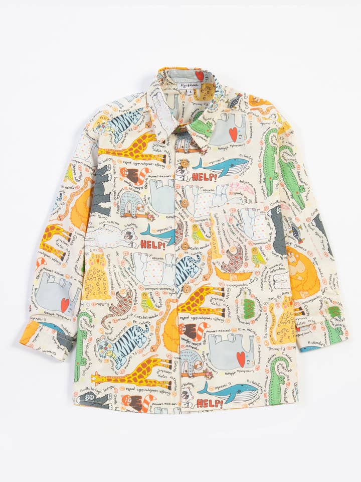 Endangered Animals Kid Shirt para venta al por mayor de Pigs&Roses