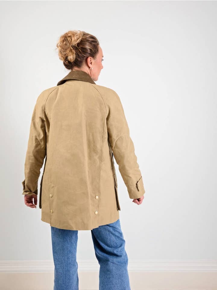 Heathland Coat in Acorn for wholesale by TROY London