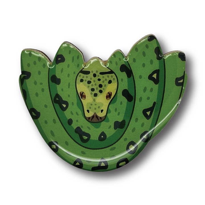 Broche Green Tree Python pour la vente par Selatan